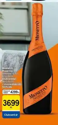 Tesco Mionetto Prosecco ajánlat