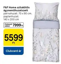 Tesco F&F Home szitakötős ágyneműhuzatszett ajánlat