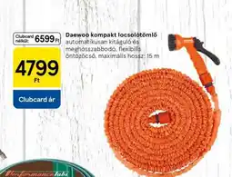 Tesco Daewoo kompakt locsolótömlő ajánlat