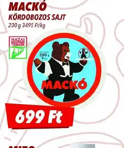 CBA Mack kördobozos sajt ajánlat