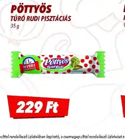 CBA Pöttyös Túr Rudi Pisztáciás ajánlat