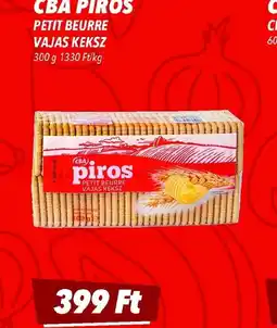 CBA CBA Piros Petit Beurre Vajas Keksz ajánlat
