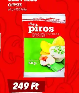 CBA CBA Piros Chipsek ajánlat