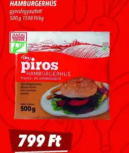 CBA CBA Piros Hamburgerhús ajánlat