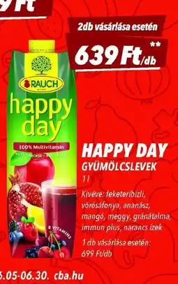 CBA Happy Day Gyümölcslevek ajánlat