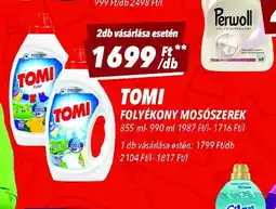 CBA Tomi folyékony mosszerek ajánlat