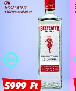 CBA Beefeater Gin ajánlat