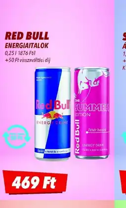 CBA Red Bull energiaitalok ajánlat