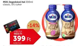 PRIVÁT Milli Jegeskávé ital ajánlat