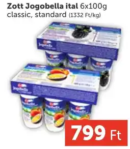 PRIVÁT Zott Jogobella ital ajánlat