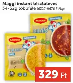PRIVÁT Maggi instant tésztaleves ajánlat