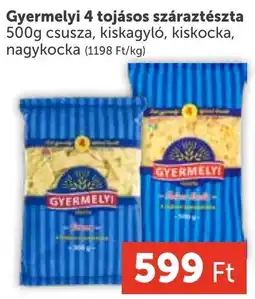 PRIVÁT Gyermelyi 4 tojásos száraztészta ajánlat