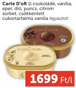 PRIVÁT Carte D'OR ajánlat