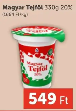 PRIVÁT Magyar Tejföl 20% ajánlat