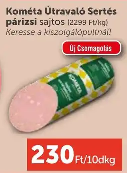 PRIVÁT Kométa Útravaló Sertés párizsi ajánlat