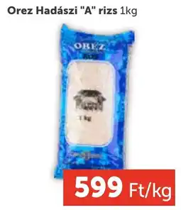 PRIVÁT Orez Hadászi "A" rizs ajánlat