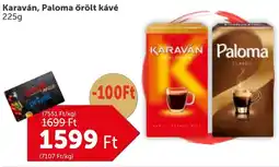 PRIVÁT Karaván, Paloma őrölt kávé ajánlat
