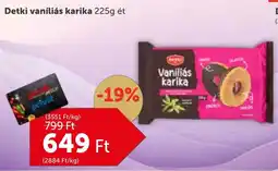 PRIVÁT Detki vaníliás karika ajánlat