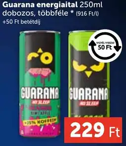 PRIVÁT Guarana energiaital ajánlat