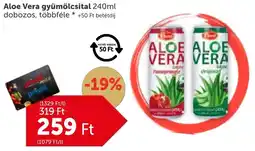 PRIVÁT Aloe Vera gyümölcsital ajánlat