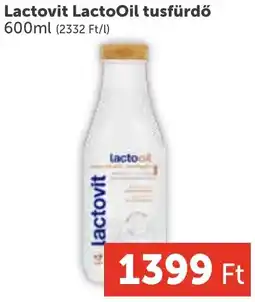 PRIVÁT Lactovit LactoOil tusfürdő ajánlat