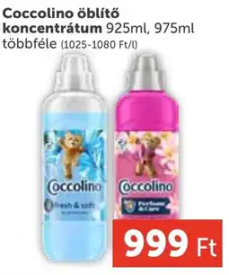 PRIVÁT Coccolino öblítő koncentrátum ajánlat
