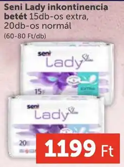 PRIVÁT Seni Lady inkontinencia betét ajánlat