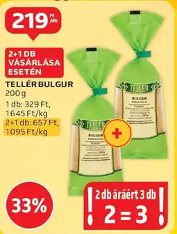 Auchan Tellér bulgur ajánlat