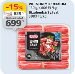 Auchan Vici surimi prémium ajánlat