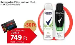 PRIVÁT Rexona deo, roll-on, stift ajánlat