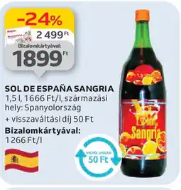 Sol de españa sangria