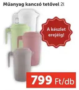 PRIVÁT Műanyag kancsó tetővel ajánlat