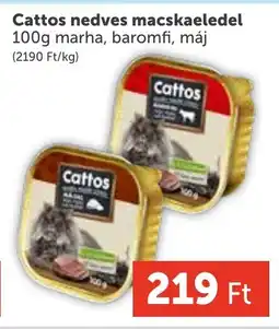 PRIVÁT Cattos nedves macskaeledel ajánlat