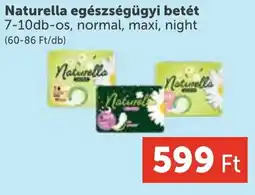 PRIVÁT Naturella egészségügyi betét ajánlat
