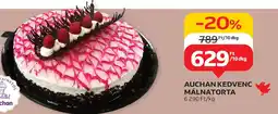 Auchan Auchan kedvenc málnatorta ajánlat