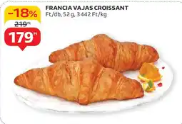 Francia vajas croissant