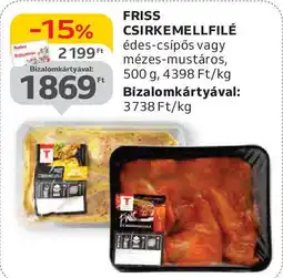 Auchan Friss csirkemellfilé ajánlat