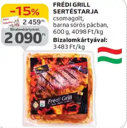 Auchan Frédi grill sertéstarja ajánlat