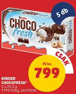 PENNY Kinder Chocofresh ajánlat