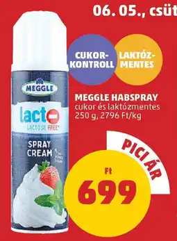 PENNY Meggle habspray ajánlat
