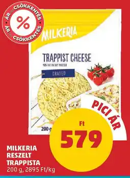 PENNY Milkeria reszelt trappista ajánlat