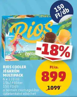 PENNY Rios Cooler jégkrém multipack ajánlat