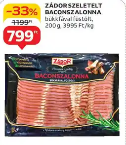 Auchan Zádor szeletelt baconszalonna ajánlat
