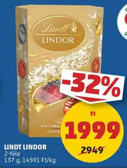 PENNY Lindt Lindor ajánlat
