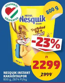 PENNY Nesquik Instant kakaóitalpor ajánlat