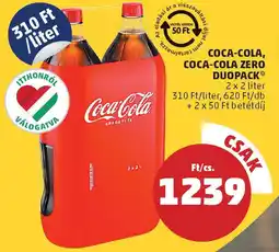 PENNY Coca-Cola, Coca-Cola Zero duopack ajánlat