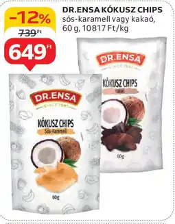 Auchan Dr.ensa kókusz chips ajánlat