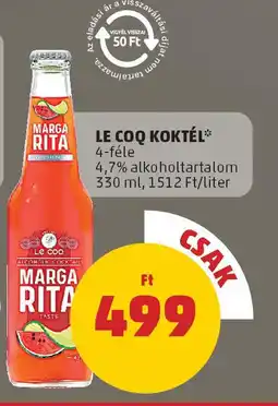 Le COQ koktél