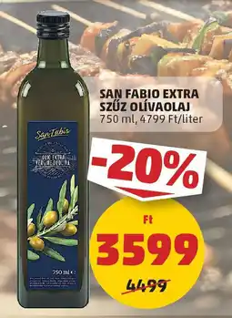PENNY San Fabio Extra szűz olívaolaj ajánlat