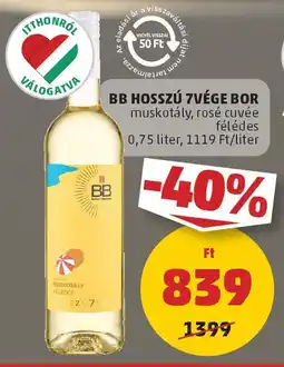 BB hosszú 7vége bor
